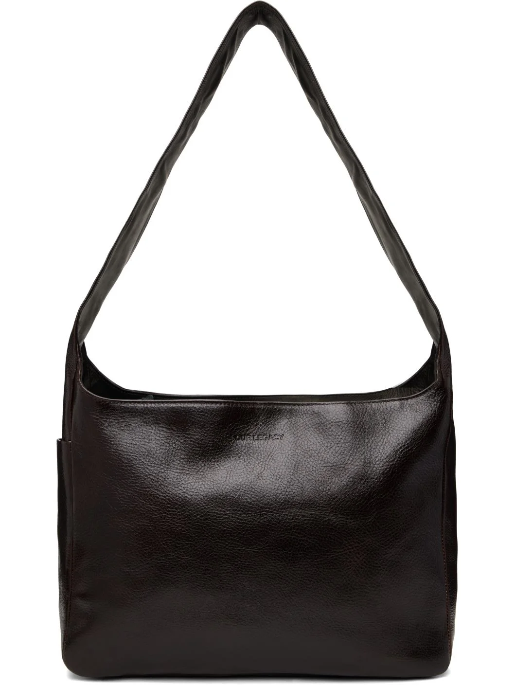 Brown Grande Brick Messenger Bag - 1