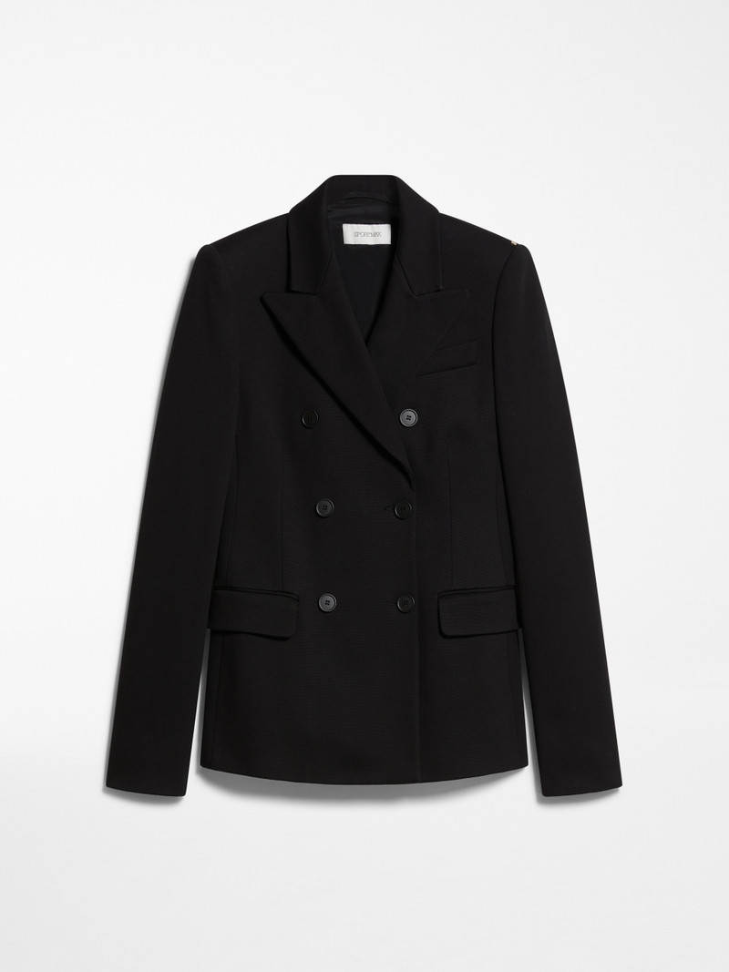 SESTRI Double-breasted blazer in jersey - 1