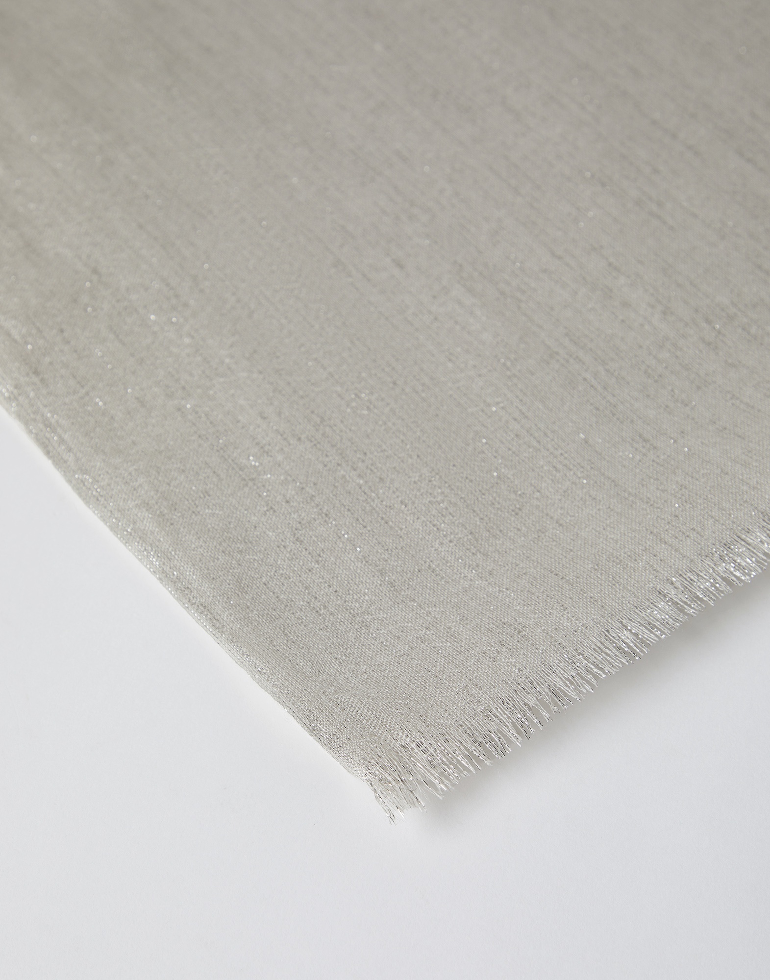 Cashmere and silk sparkling scarf - 2