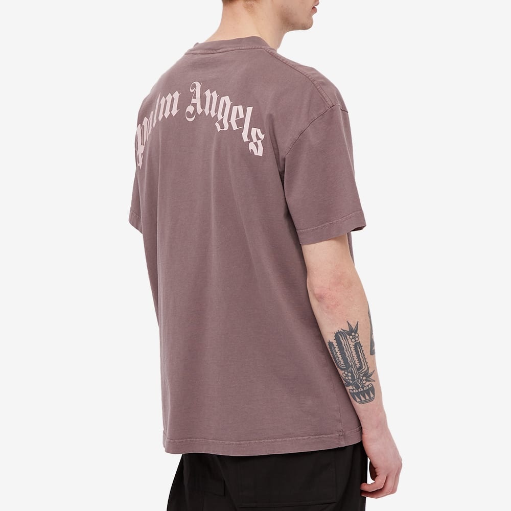 Palm Angels Garmet Dyed Kill The Bear Tee - 5