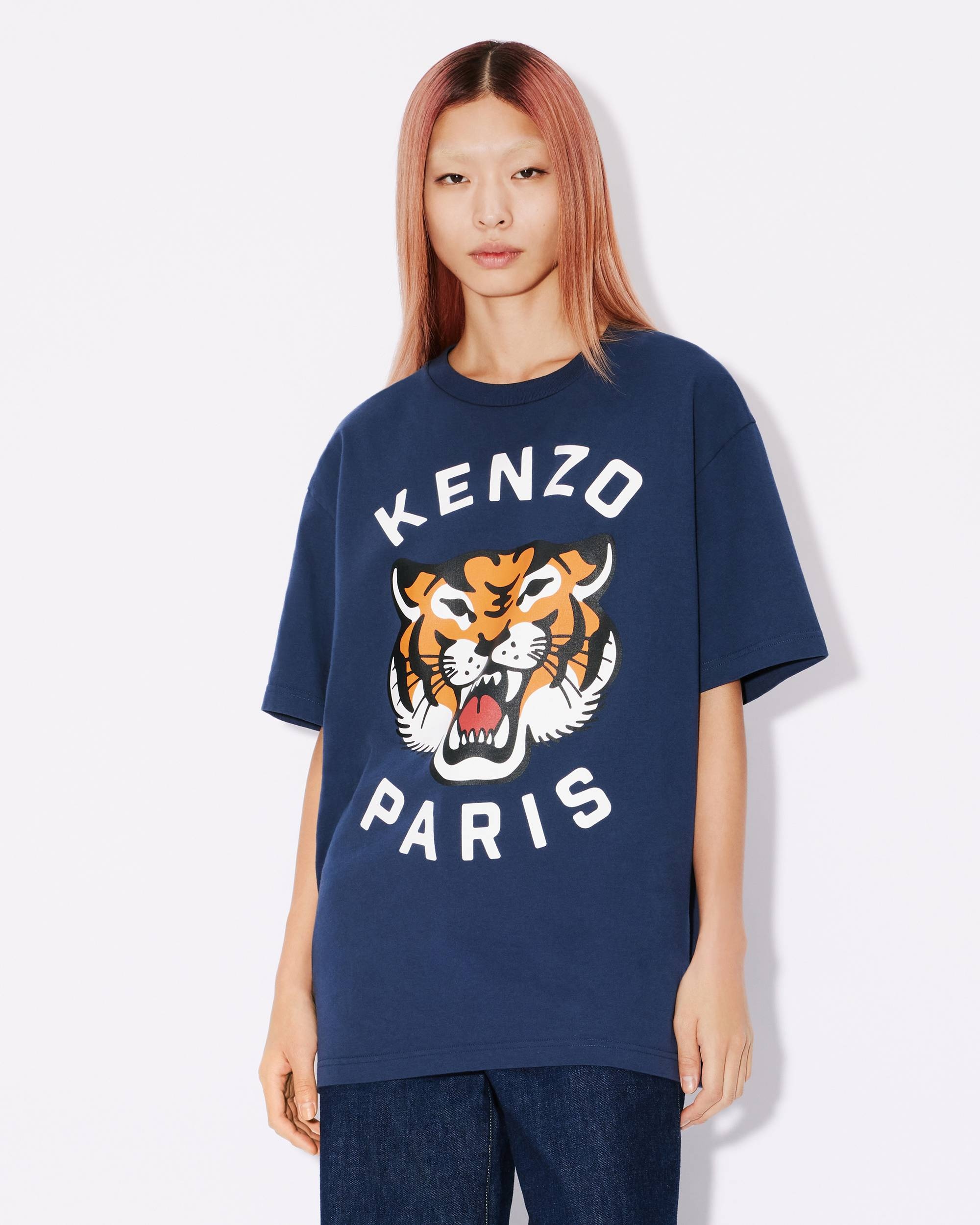 'KENZO Lucky Tiger' oversized genderless T-shirt - 3