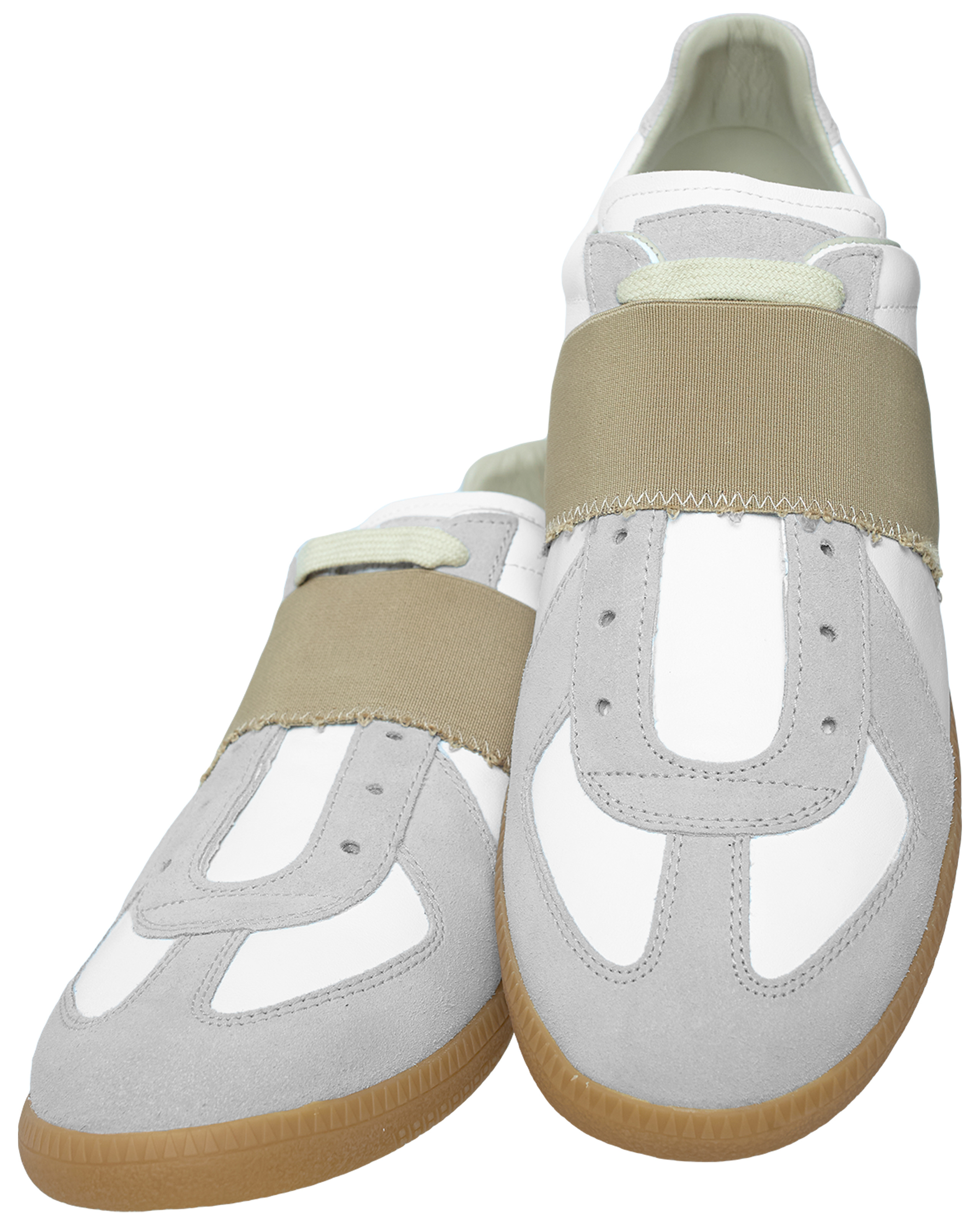 WHITE REPLICA SNEAKERS - 1