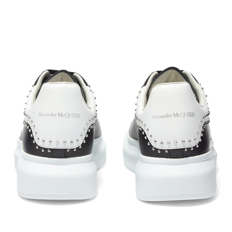 Alexander McQueen Alexander McQueen Small Studded Wedge Sole Sneaker outlook
