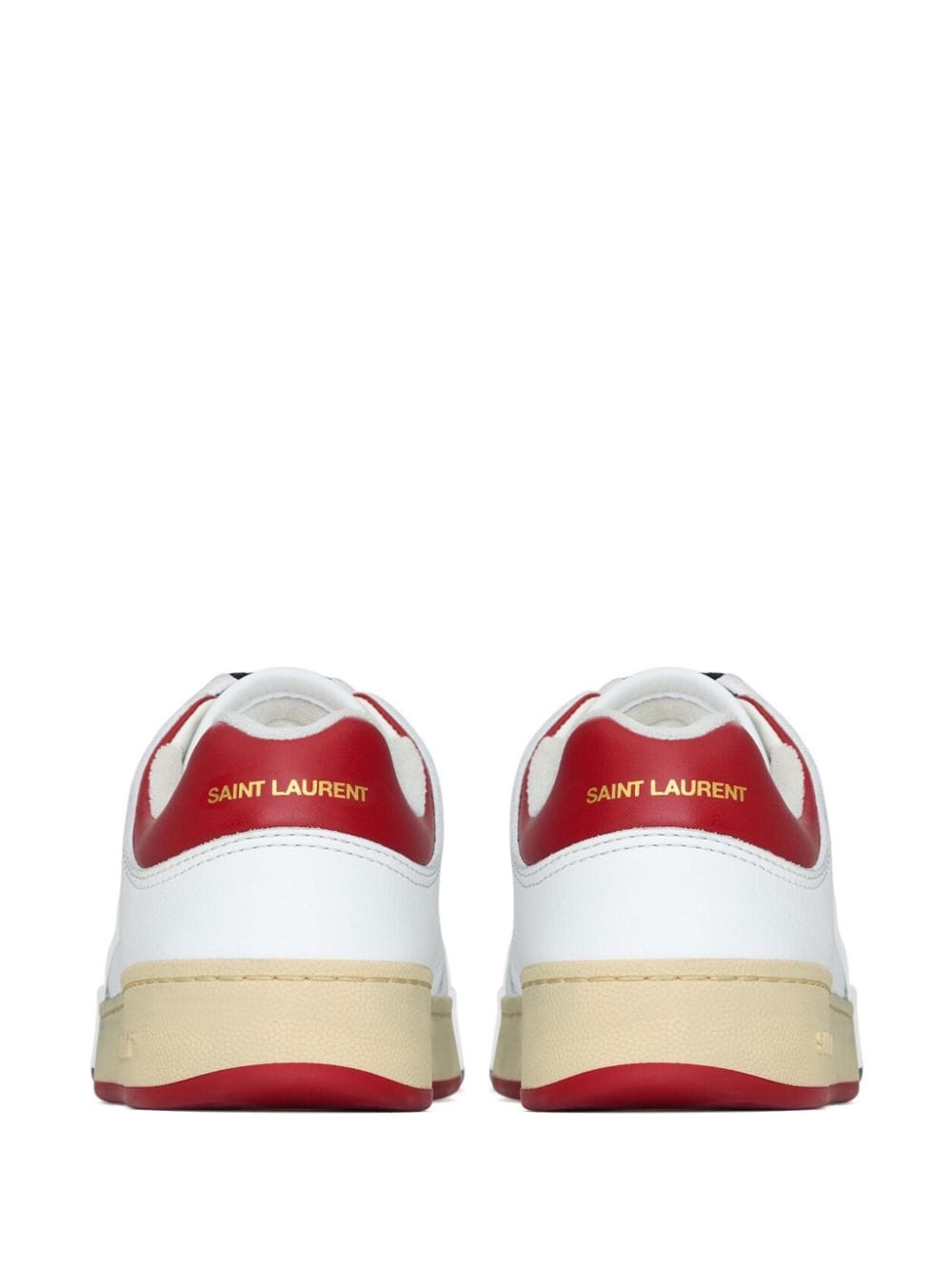 スニーカー Saint Laurent Two-Tone Leather Sl 61 Sneakers SAINT LAURENT SL/61 two-tone leather sneakers | REVERSIBLE