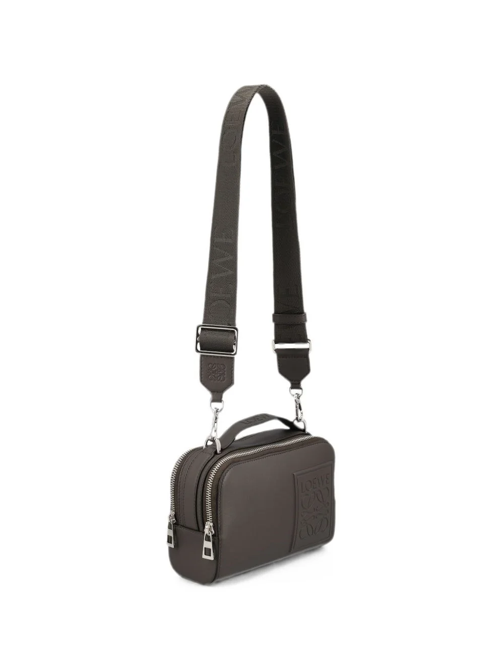 Camera mini leather crossbody bag - 1