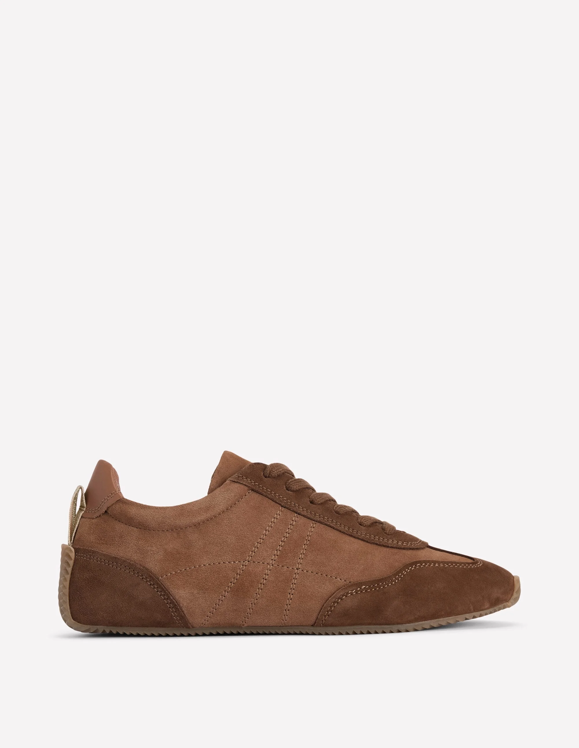 Delphine Slim Sole Trainers-Tan - 1