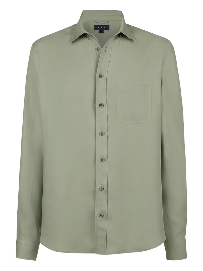 button-down linen shirt 1