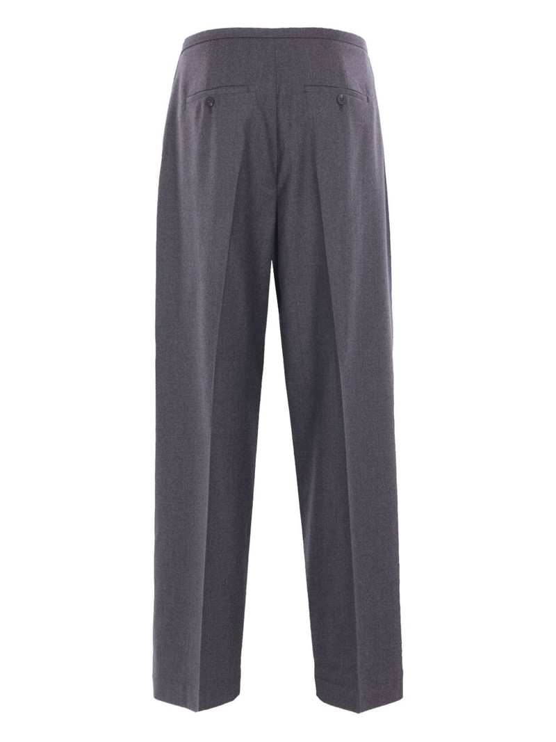 RÓHE drawstring-waist pleated trousers outlook