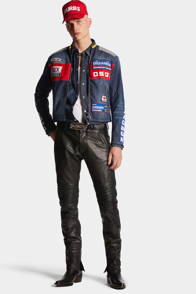 RIDER LEATHER PANTS - 3