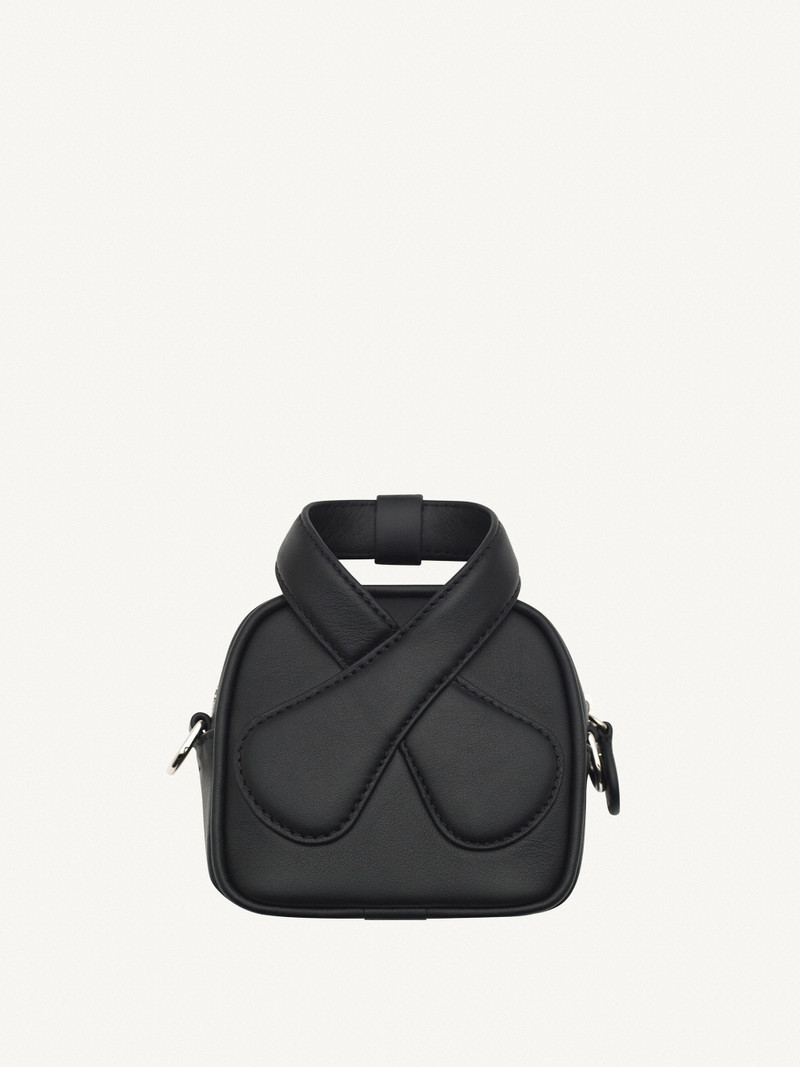 courrèges MINI SMOOTH LEATHER LOOP BAG outlook