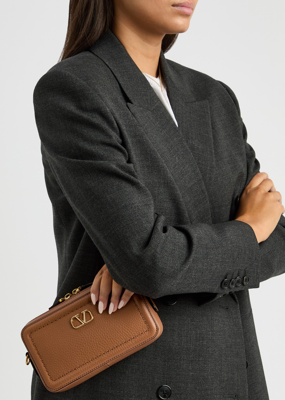 Valentino Garavani Alltime Mini Leather Camera bag - 6