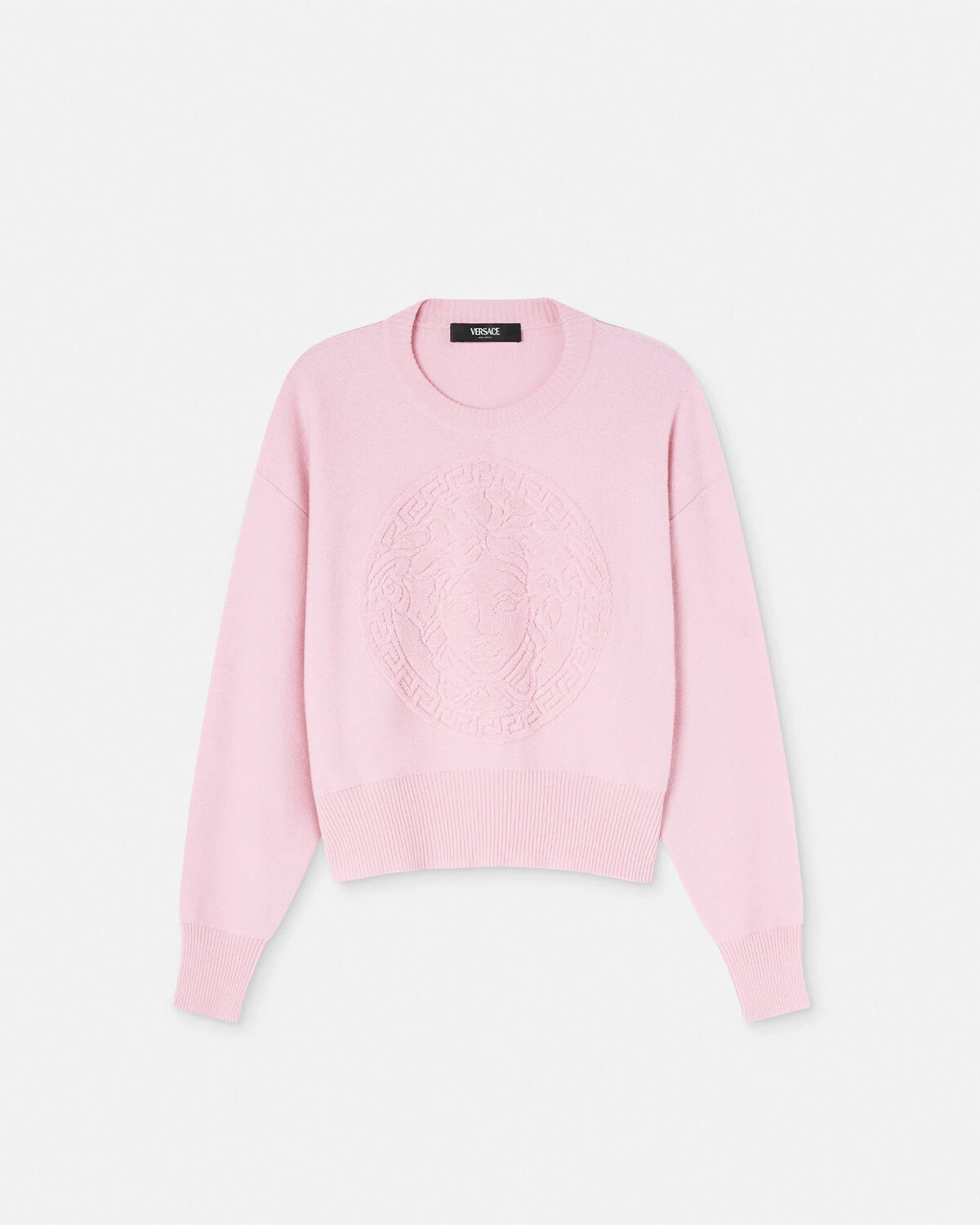Medusa Wool-Blend Knit Towel Sweater - 1