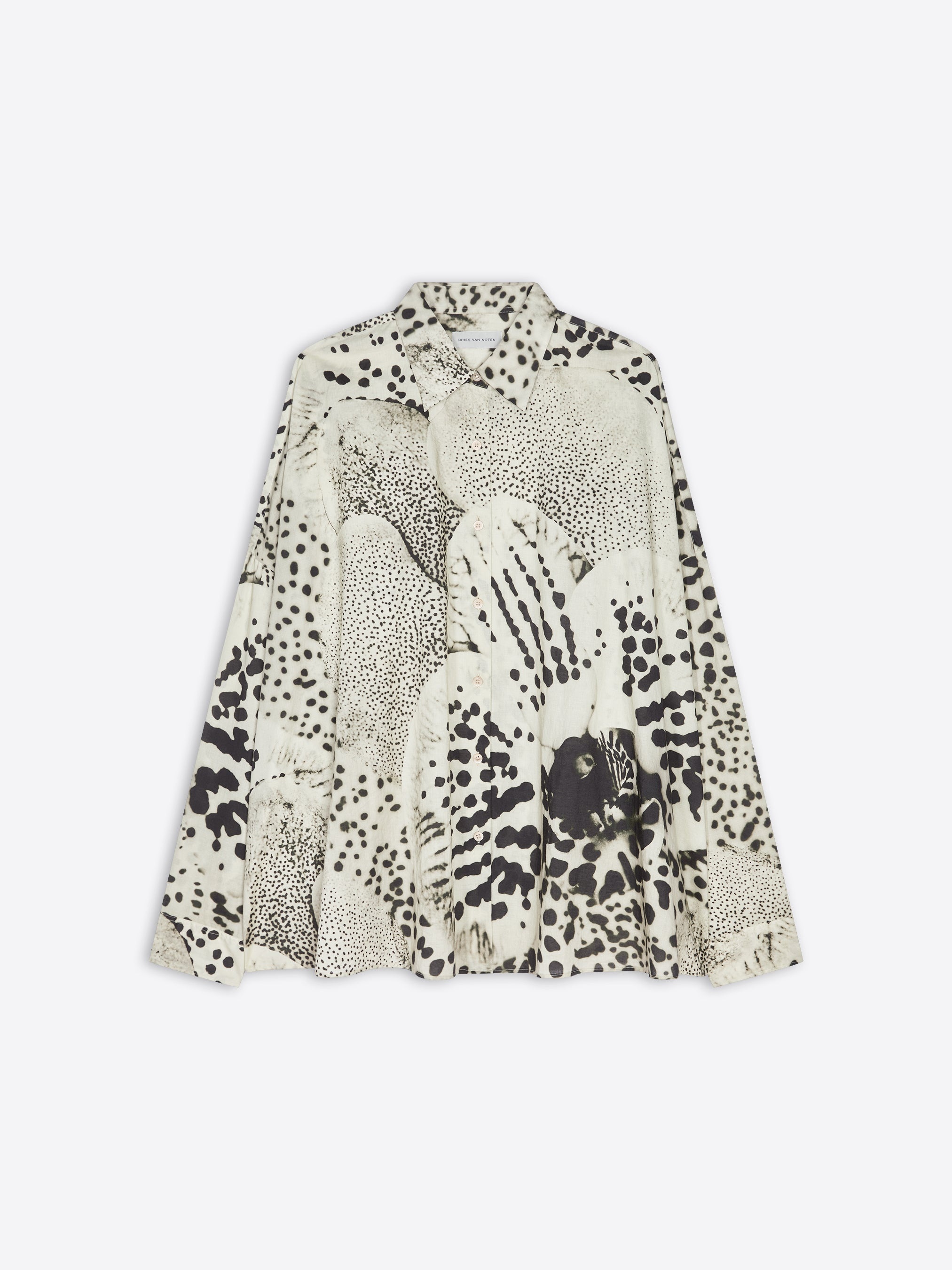 Dries Van Noten COTTON COCOON SHIRT | REVERSIBLE