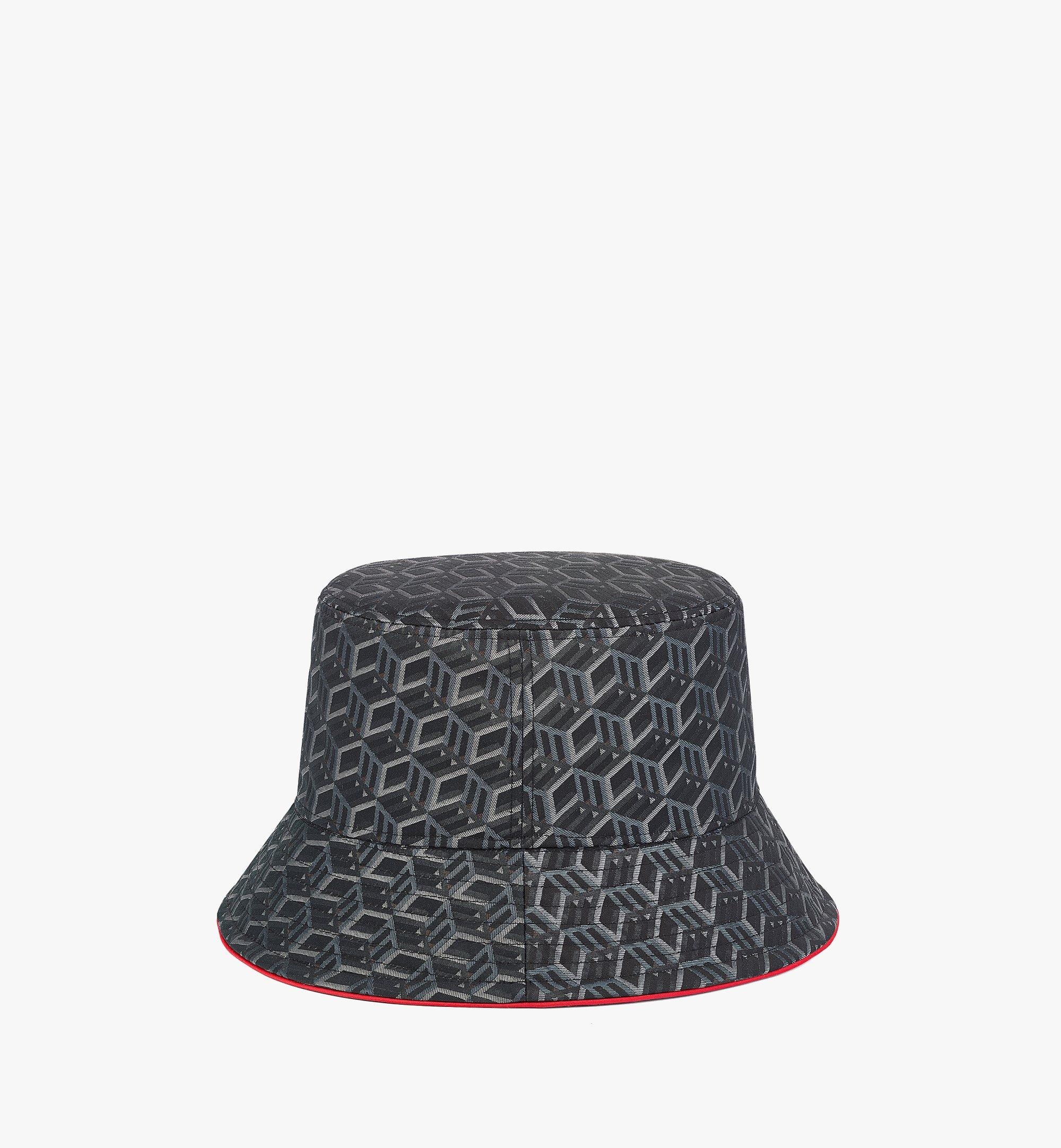 Bucket Hat in Cubic Monogram Jacquard - 3