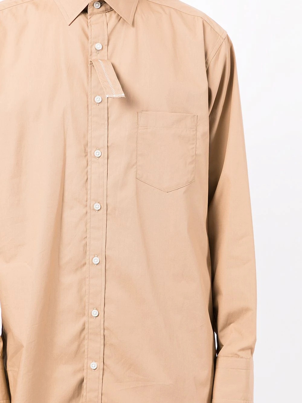 button-down oversized shirt - 5