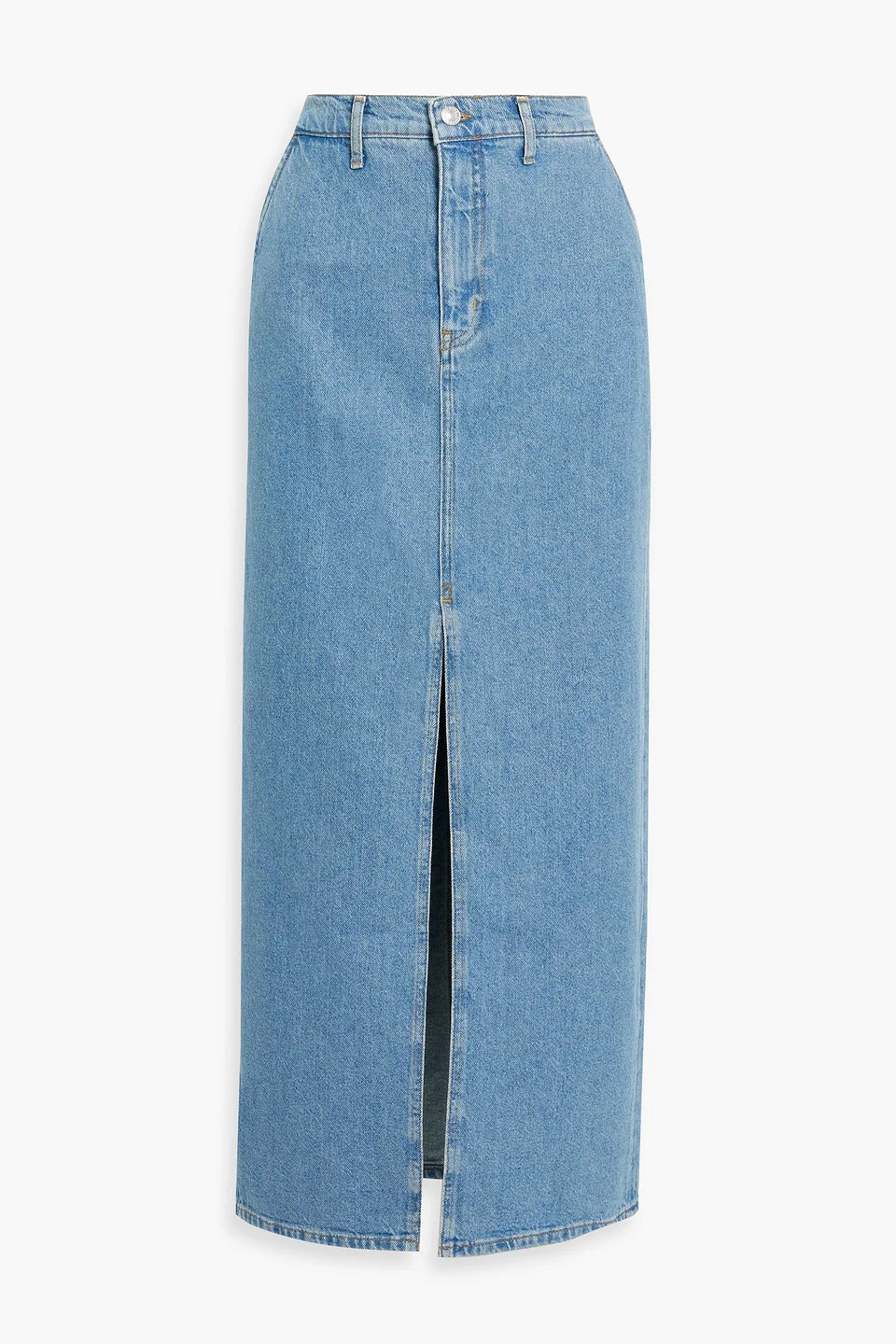 Denim maxi skirt - 1
