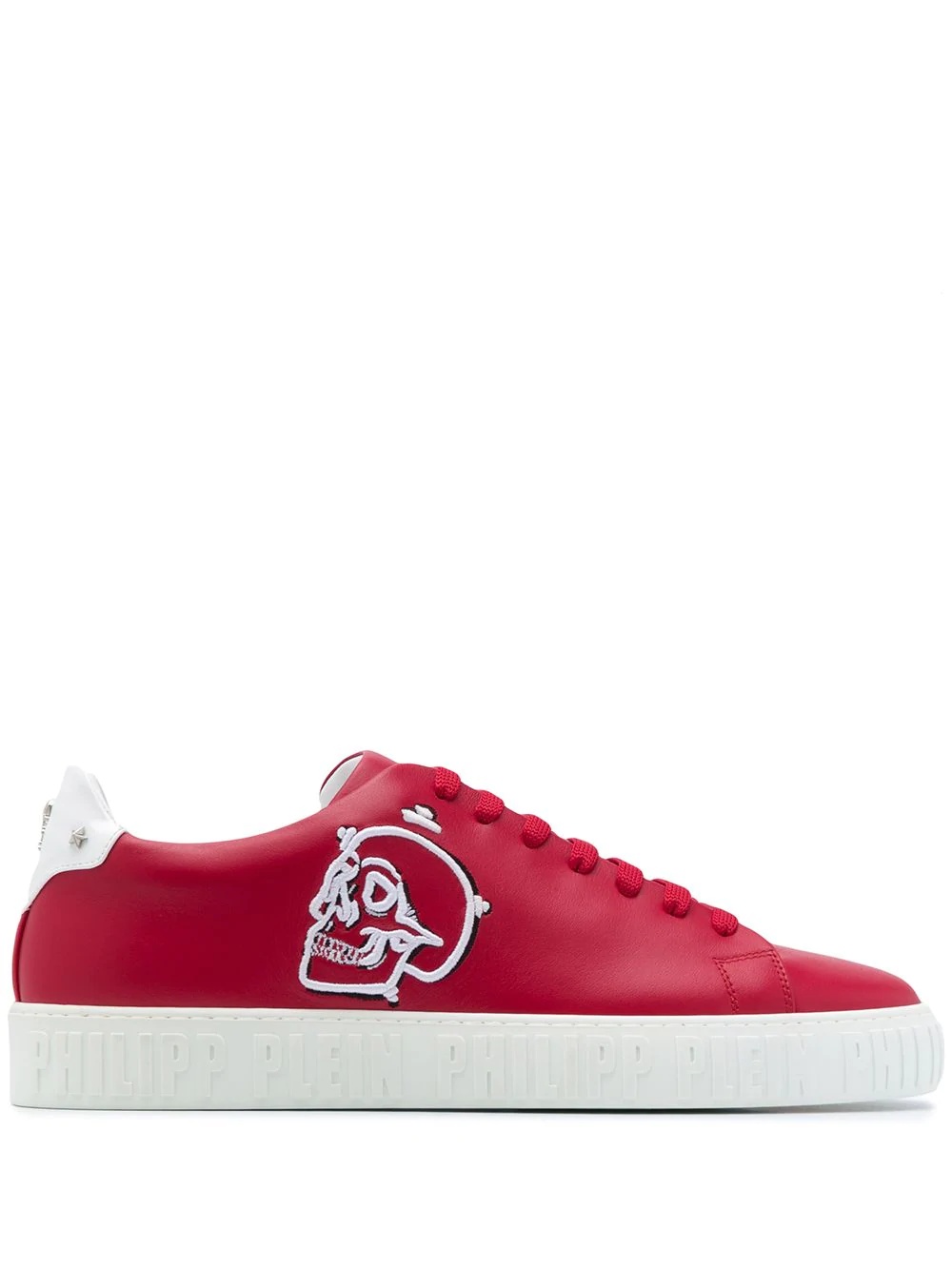 skull-patch low-top trainers  - 1