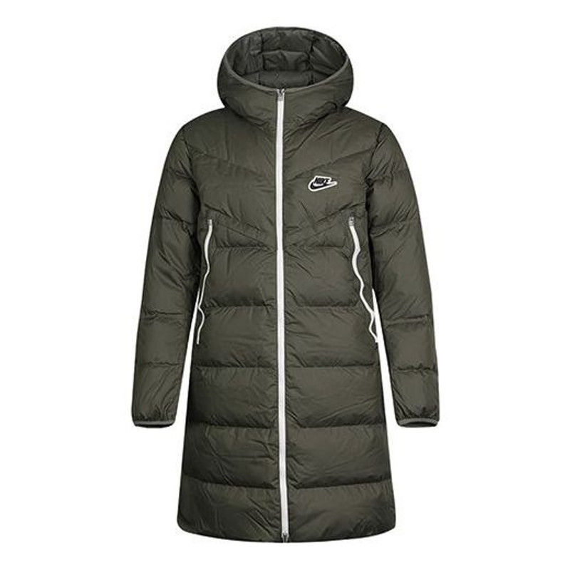 Nike Sportswear Down Windrunner Coat 'Army green' CU4409-380 - 1
