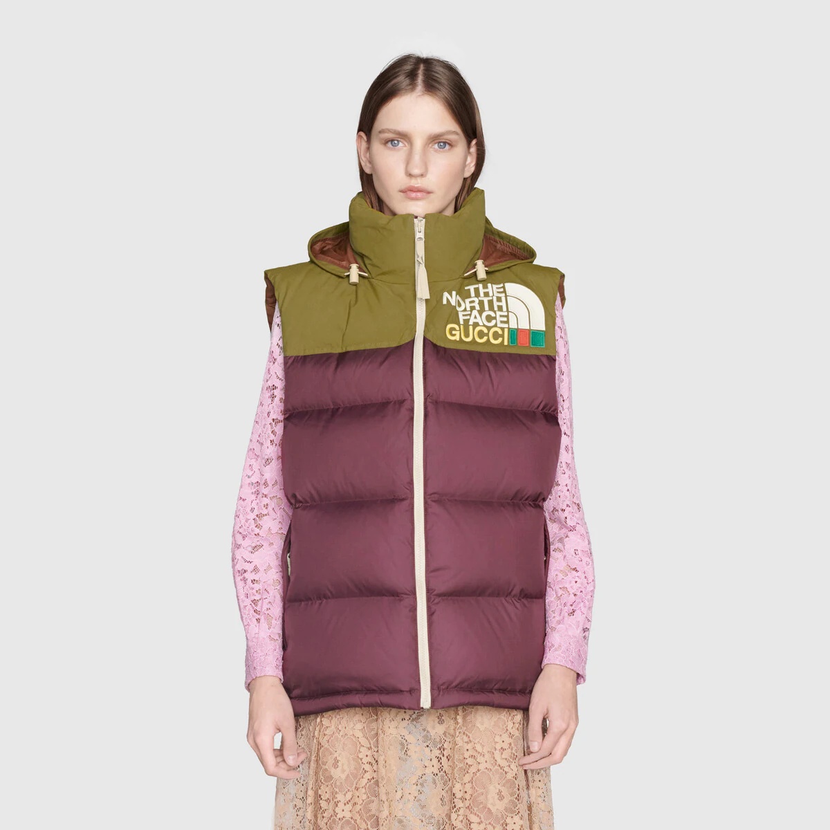 The North Face x Gucci padded vest - 3
