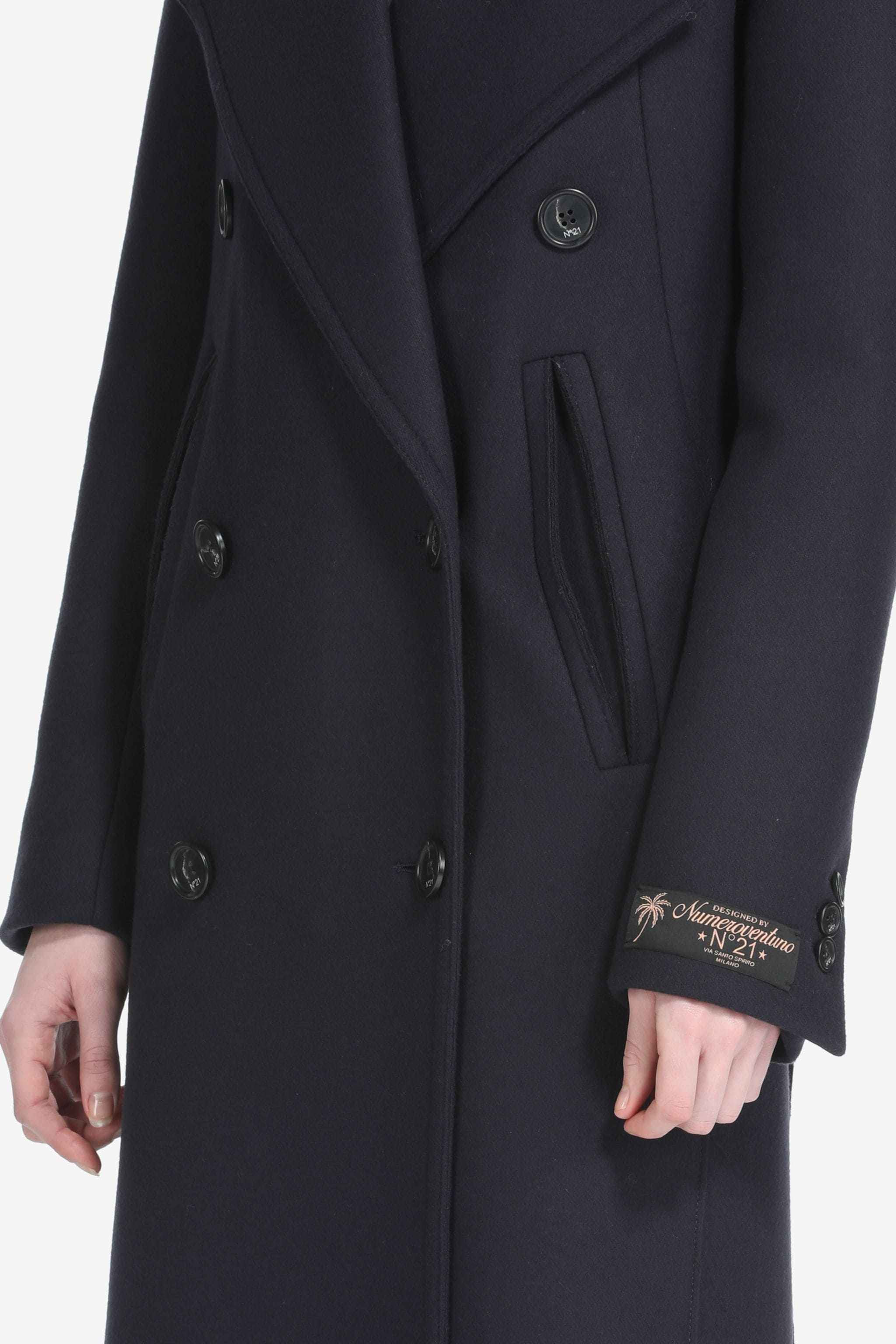 DOUBLE-BREASTED COAT - 5