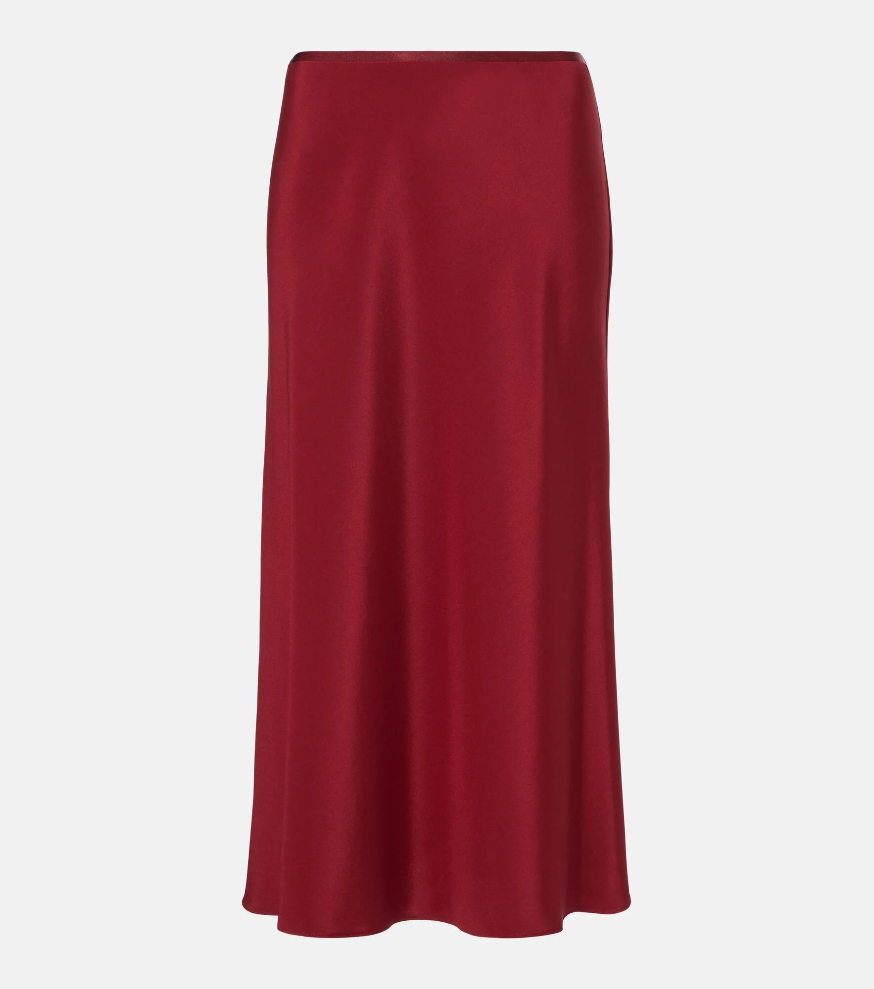 Borbona silk-blend midi skirt - 1