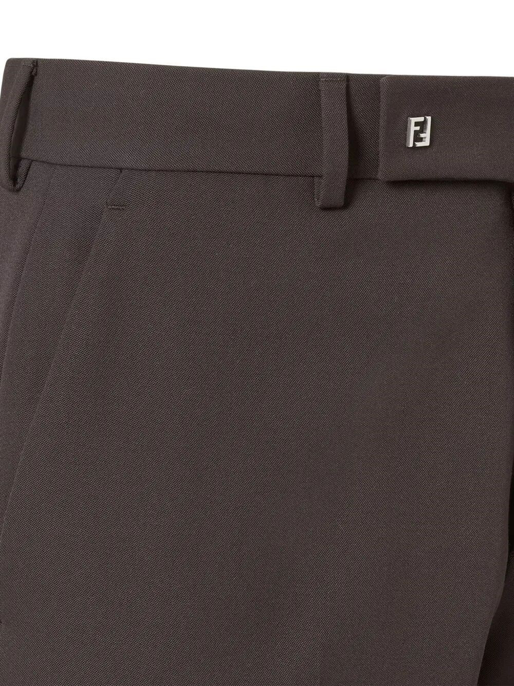 Wool Crepe Pants - 3