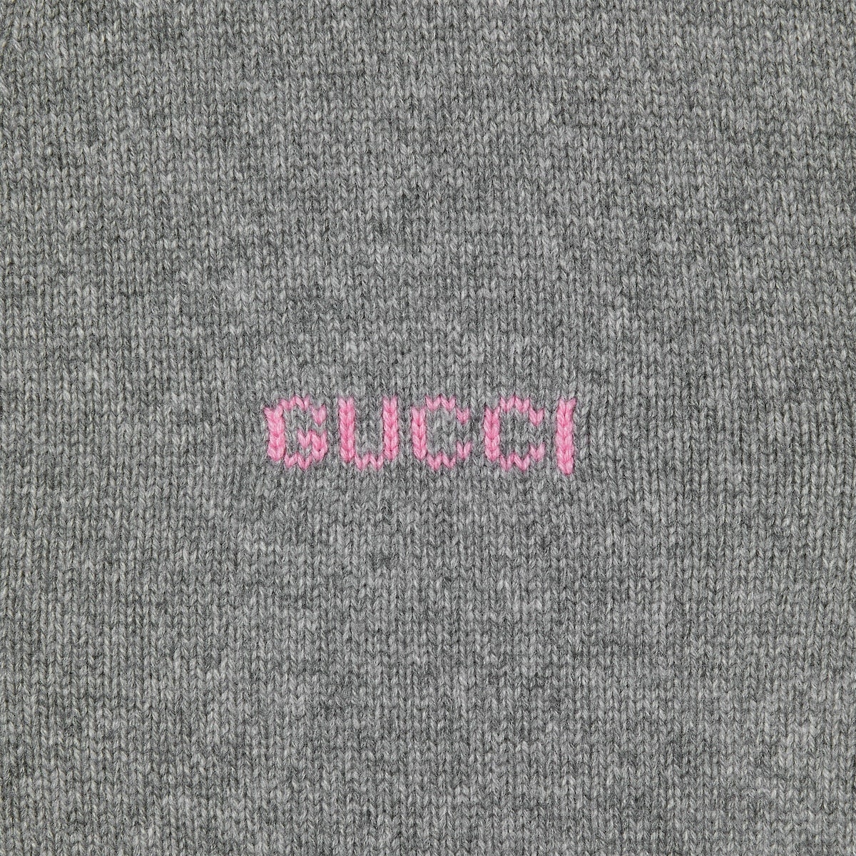 Wool cashmere cardigan with intarsia - 7