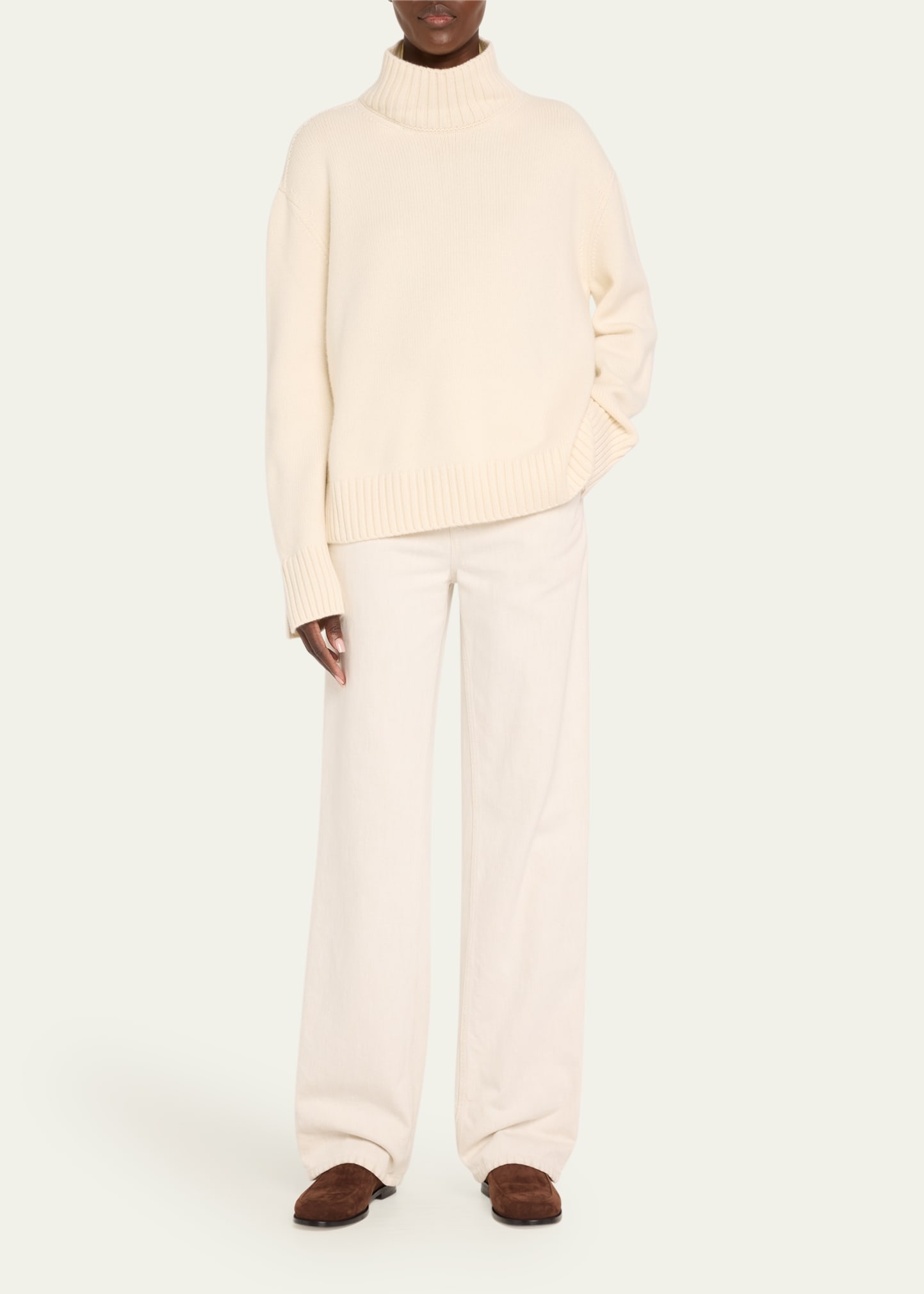 Parksville High-Neck Cashmere Sweater - 2