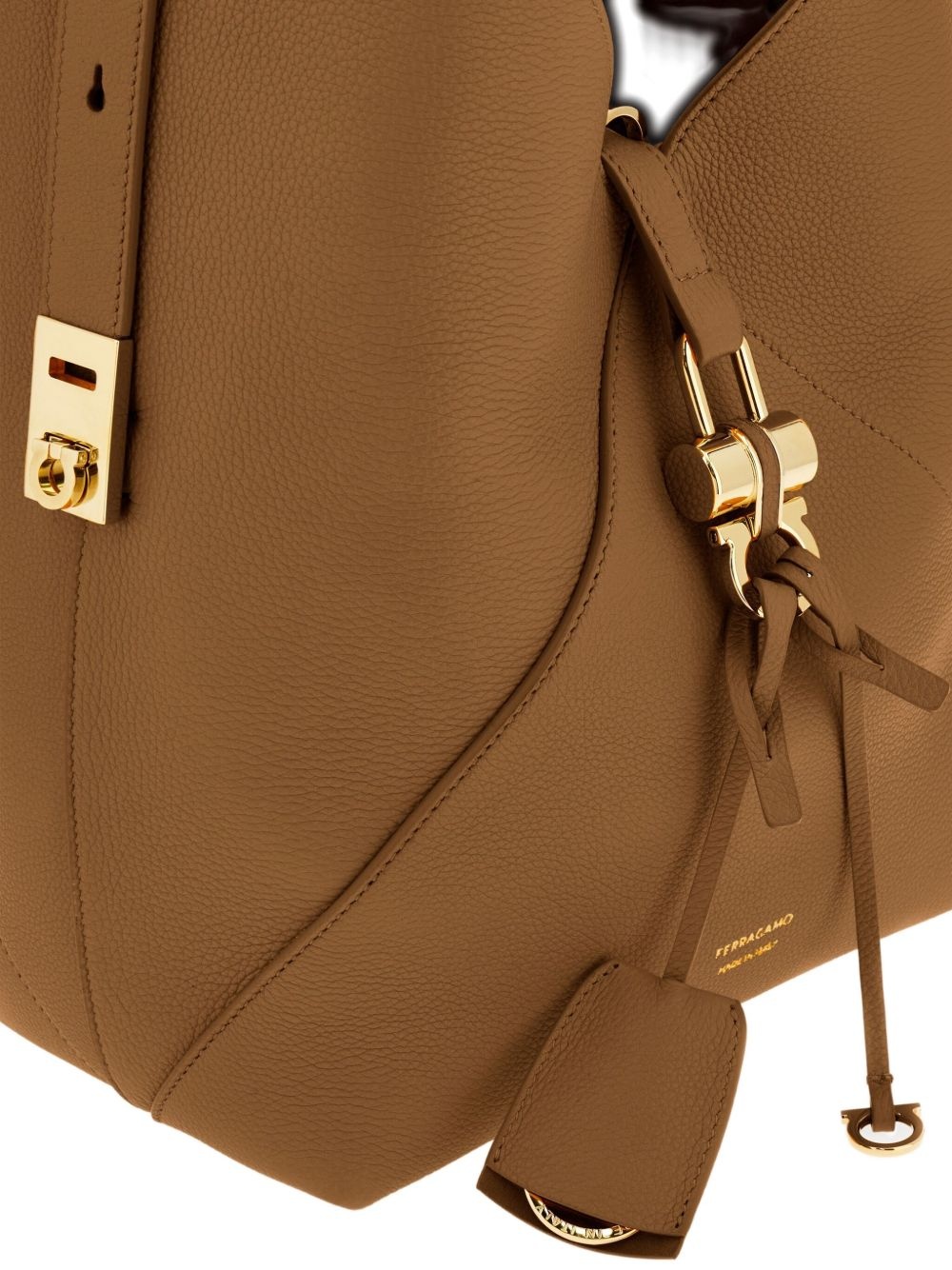 small V-shaped shoulder bag - 7