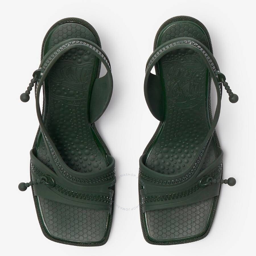 Burberry Gel Heeled Sandals - Jungle - 4