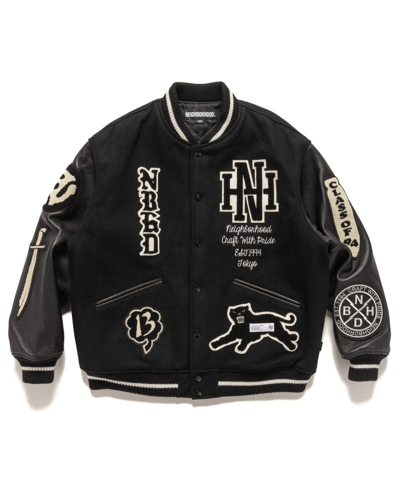 Stadium Jacket Black - 1