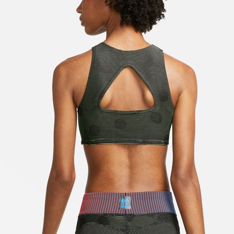 (WMNS) Nike x Off-White Crop Top 'Black Dot' CU2481-010 - 7