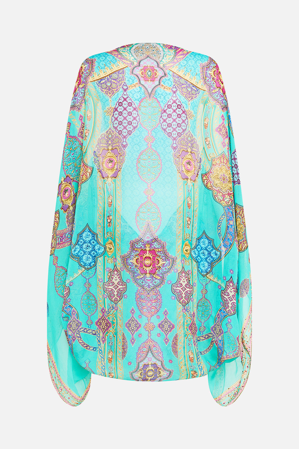 SILK CHIFFON SHRUG THE CONCUBINES CORRIDOR - 9