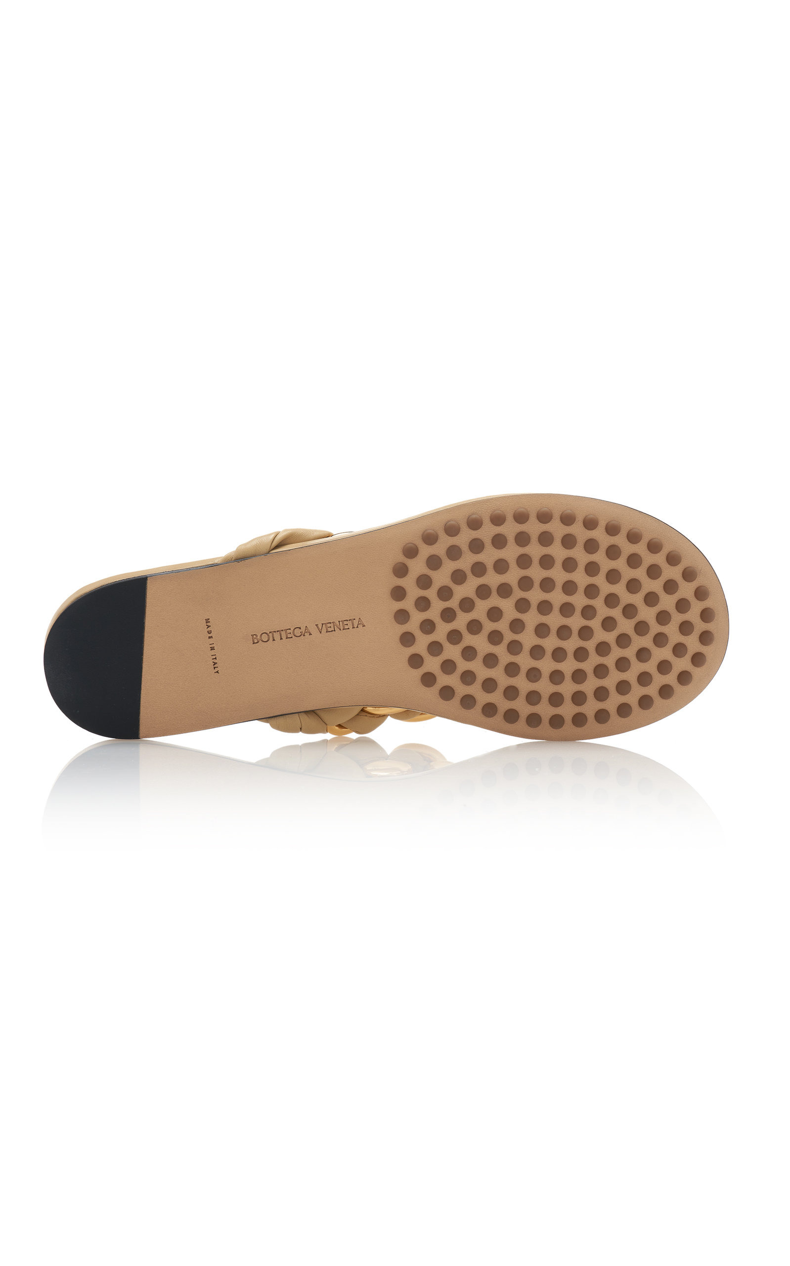 Dot Lagoon Chain Flat Sandals neutral - 6