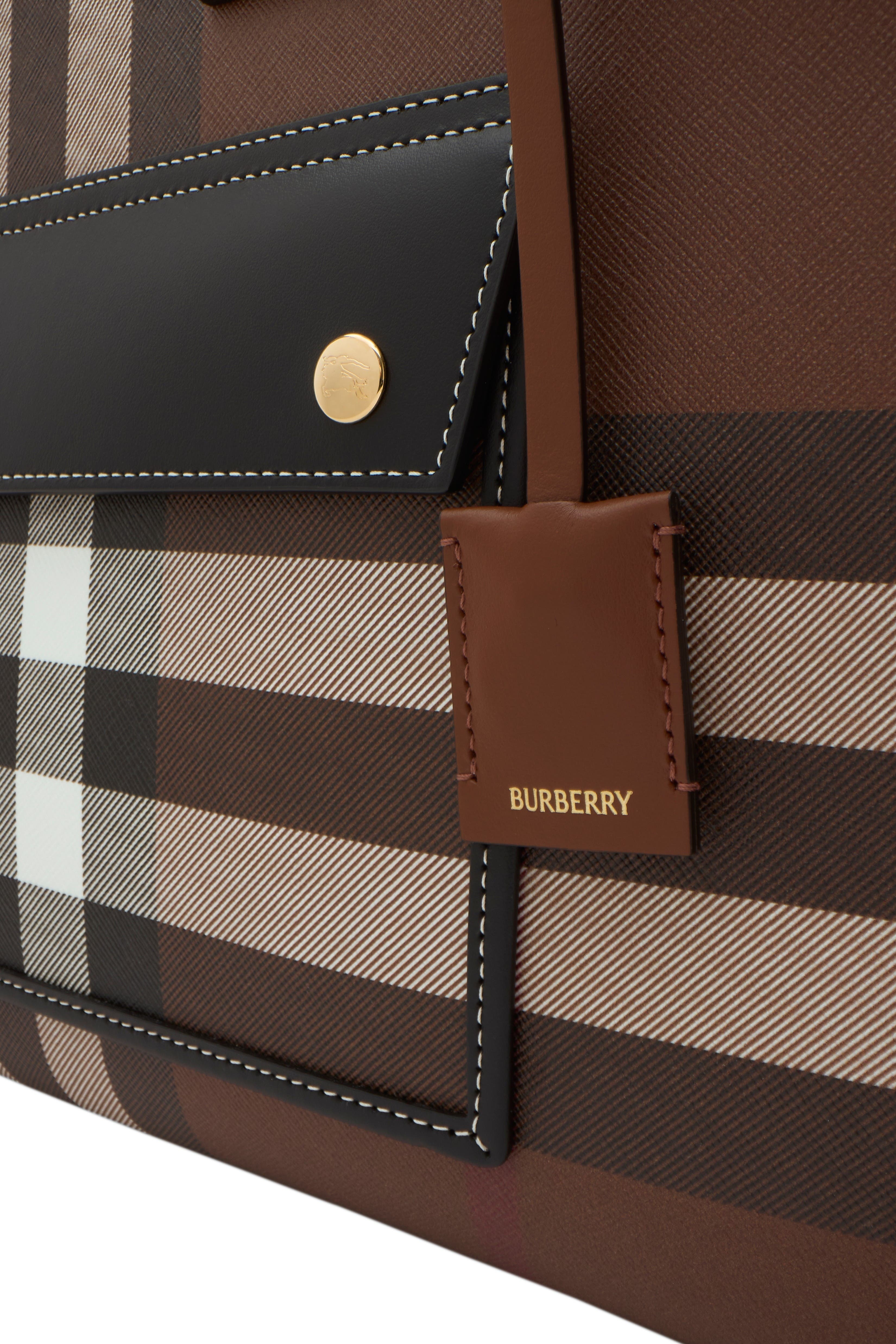 burberry Medium Freya Tote in Dark Birch Brown at Nordstrom - 7