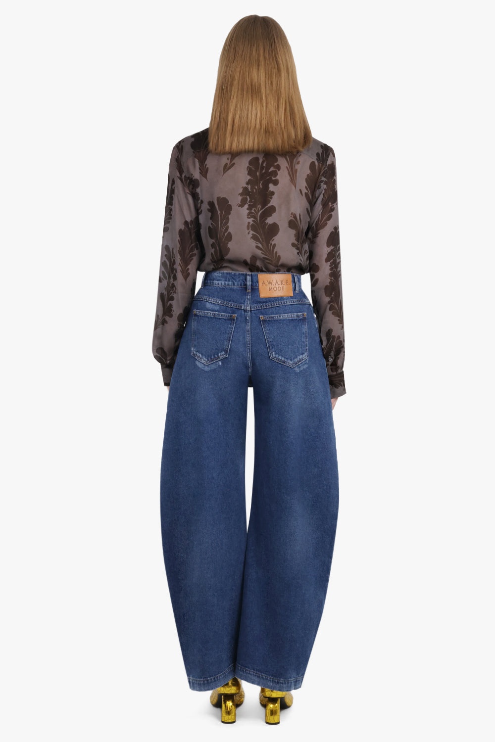 CELDON FLORAL PRINT SHIRT | GREY/BROWN - 5