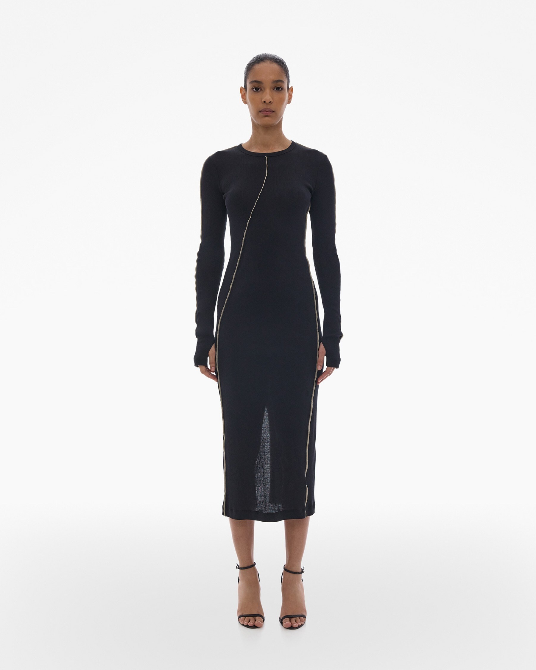 TWISTED MIDI DRESS - 2