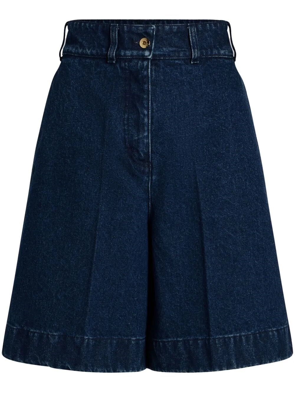 The DENIM BERMUDA by PATOU represents the epitome of contemporary fashion in the denim category. Cra - 1