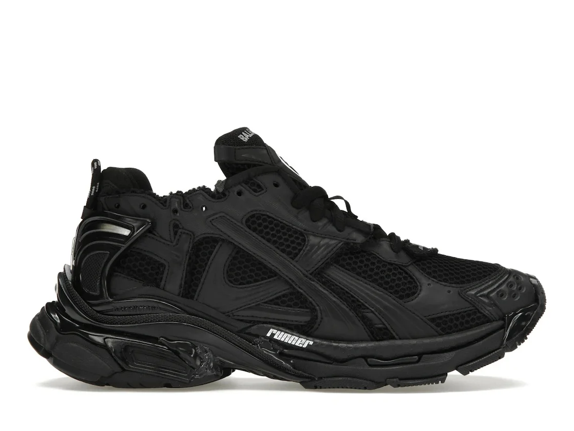 Balenciaga Runner Matte Black - 1