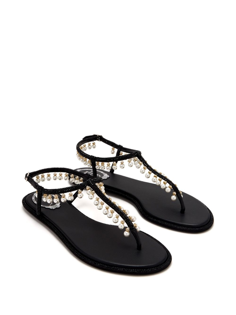 René Caovilla Rene' Caovilla Diana pearl sandals - 2