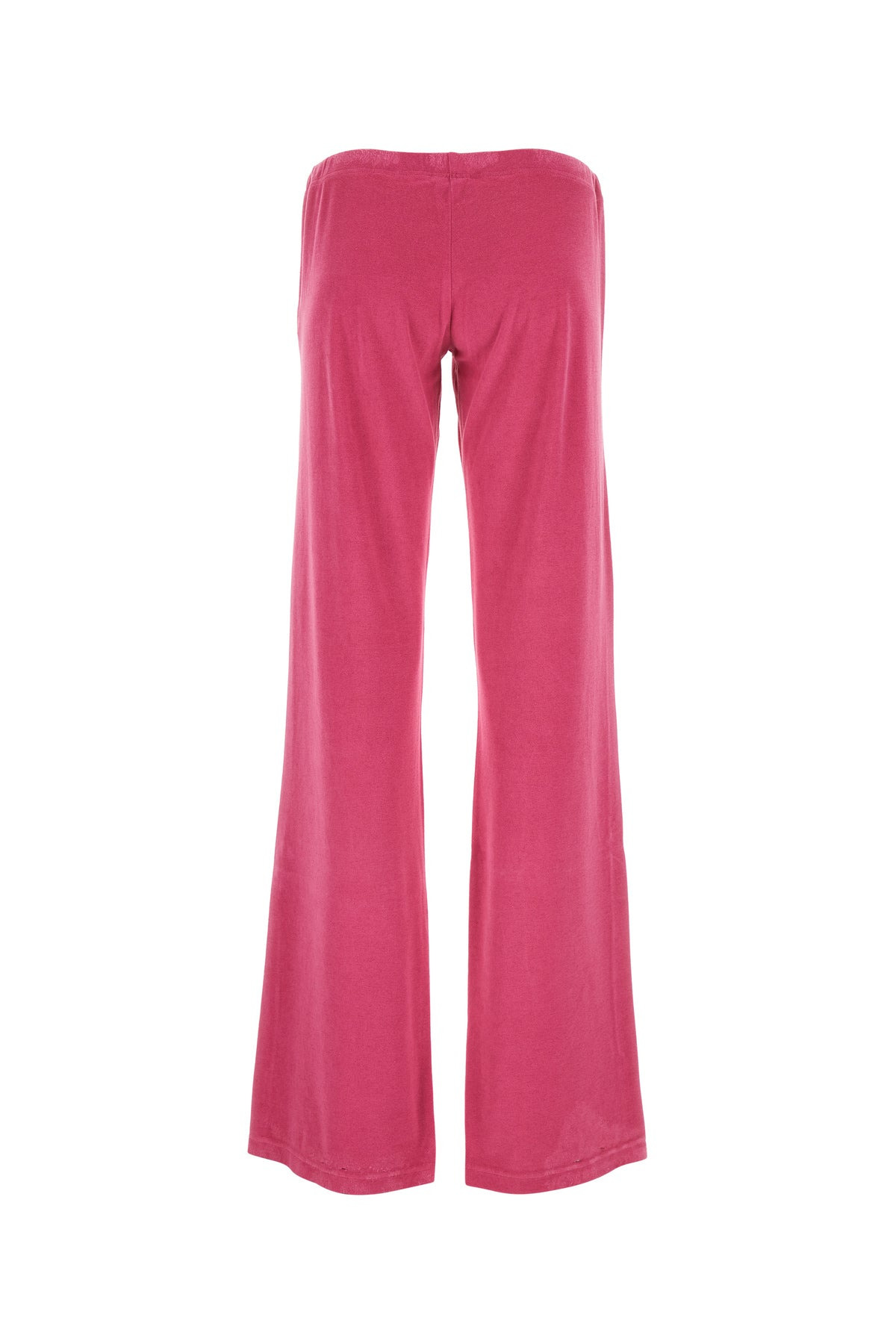 Fuchsia velvet joggers - 2