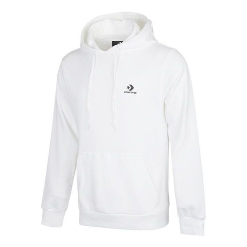 Converse Embroidered Star Chevron Pullover Hoodie FT 'White' 10020343-A24 - 1