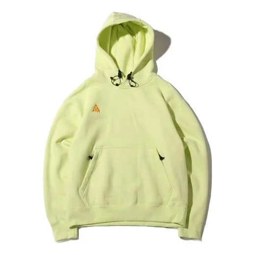 Men's Nike ACG Fleece Pullover Light Green BQ7199-335 - 1