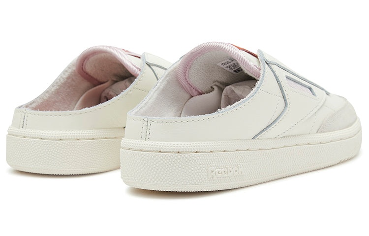 (WMNS) Reebok Club C Laceless Mule 'Chalk' GZ5319 - 5