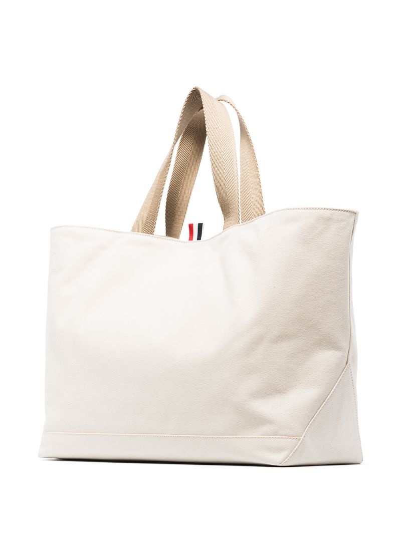 RWB stripe tote bag - 3