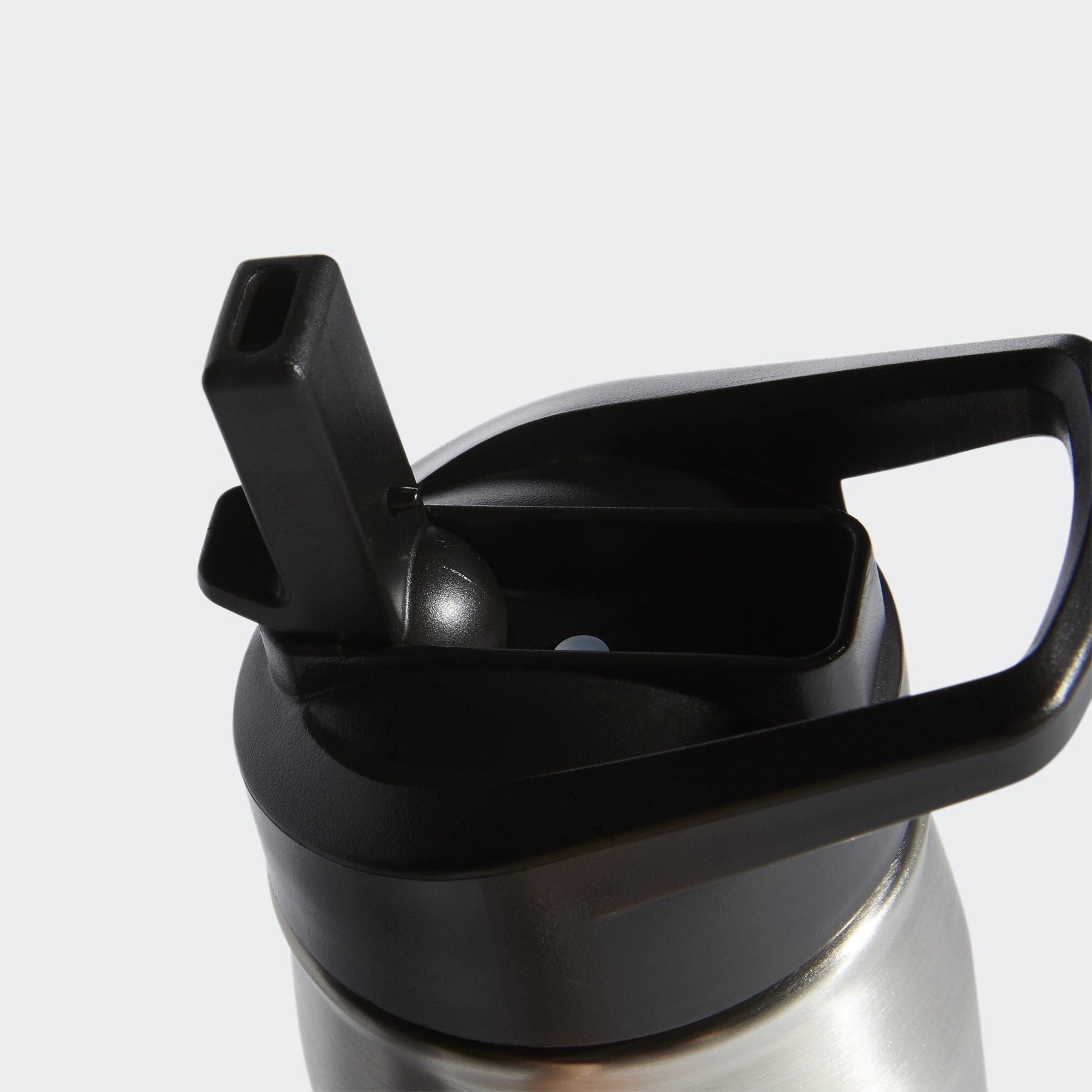 Steel Straw Metal Bottle 600 ML - 4