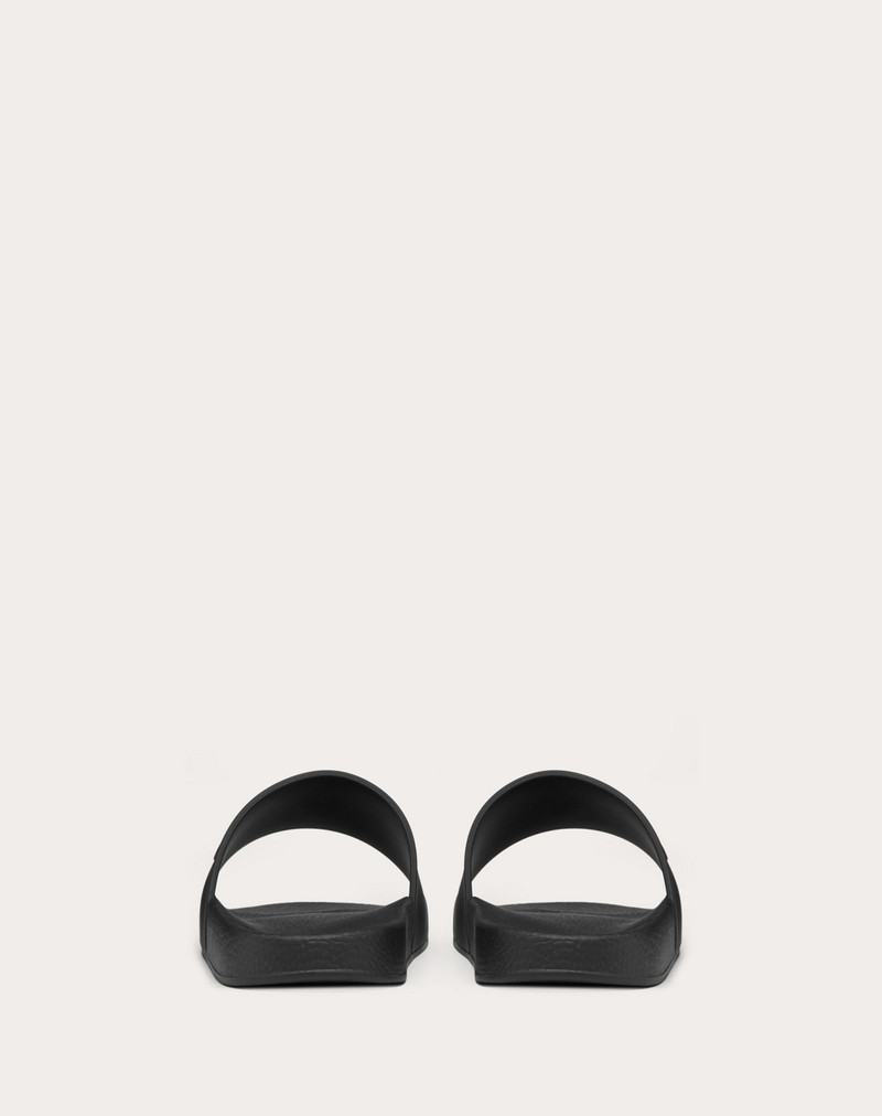 VLogo Signature Rubber Slide Sandal 3