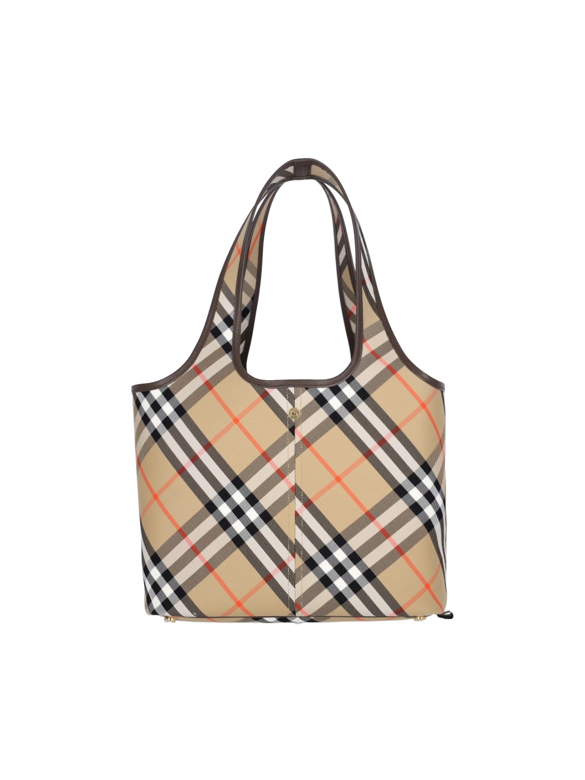 'CHECK' SMALL TOTE BAG - 1