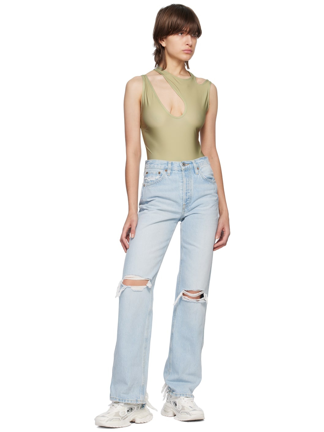 SSENSE Exclusive Green Infinity Bodysuit - 5