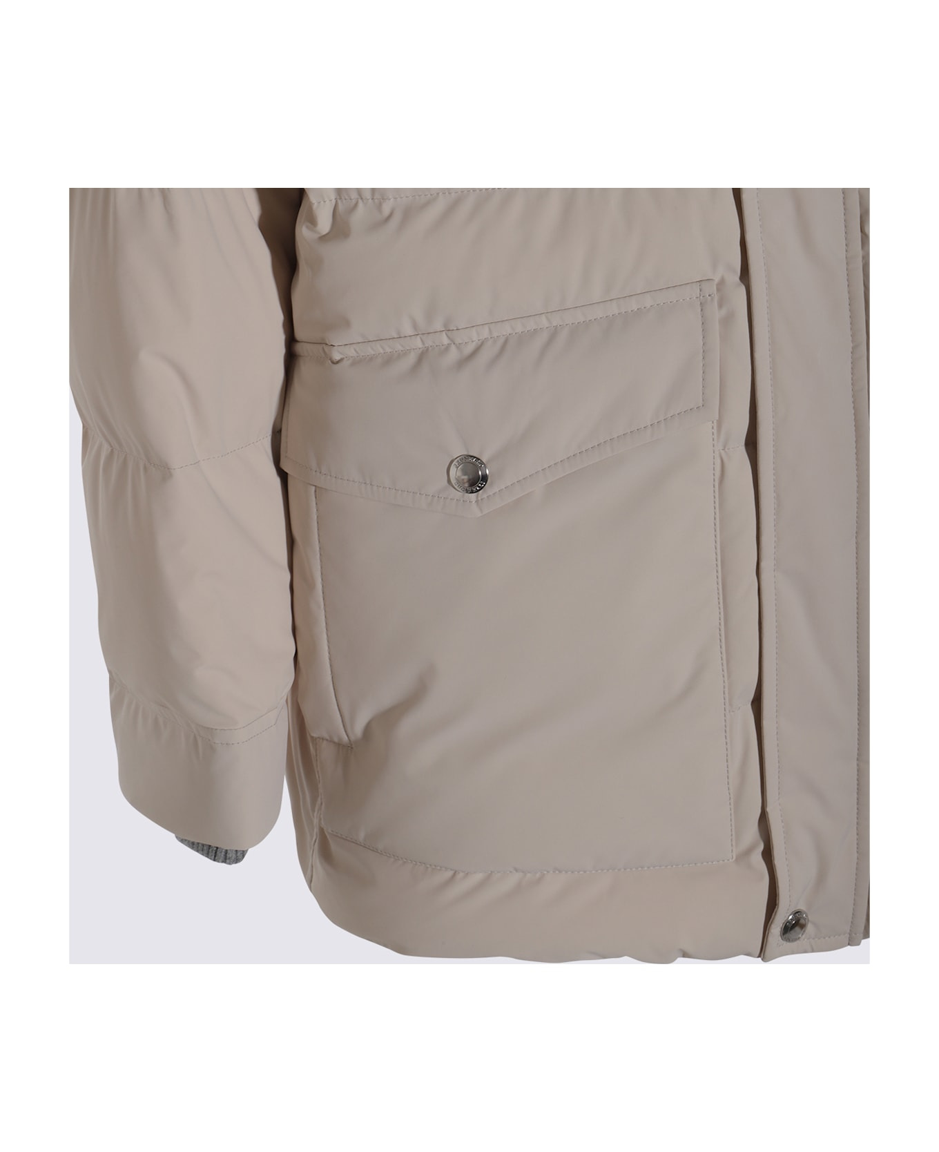 White Down Jacket - 3